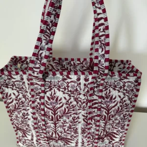 Blush Pink midi and large tote bag