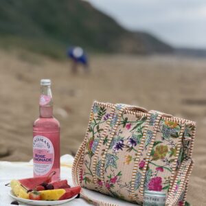 Spring Flower mini tote bag